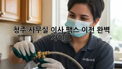 청주 사무실 이사, 팩스 이전 완벽 가이드